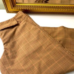 Wide Leg Plaid Culottes